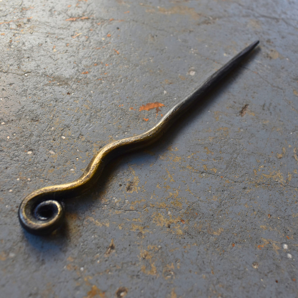 Sentinel Hair Pin – Hand-Forged Steel