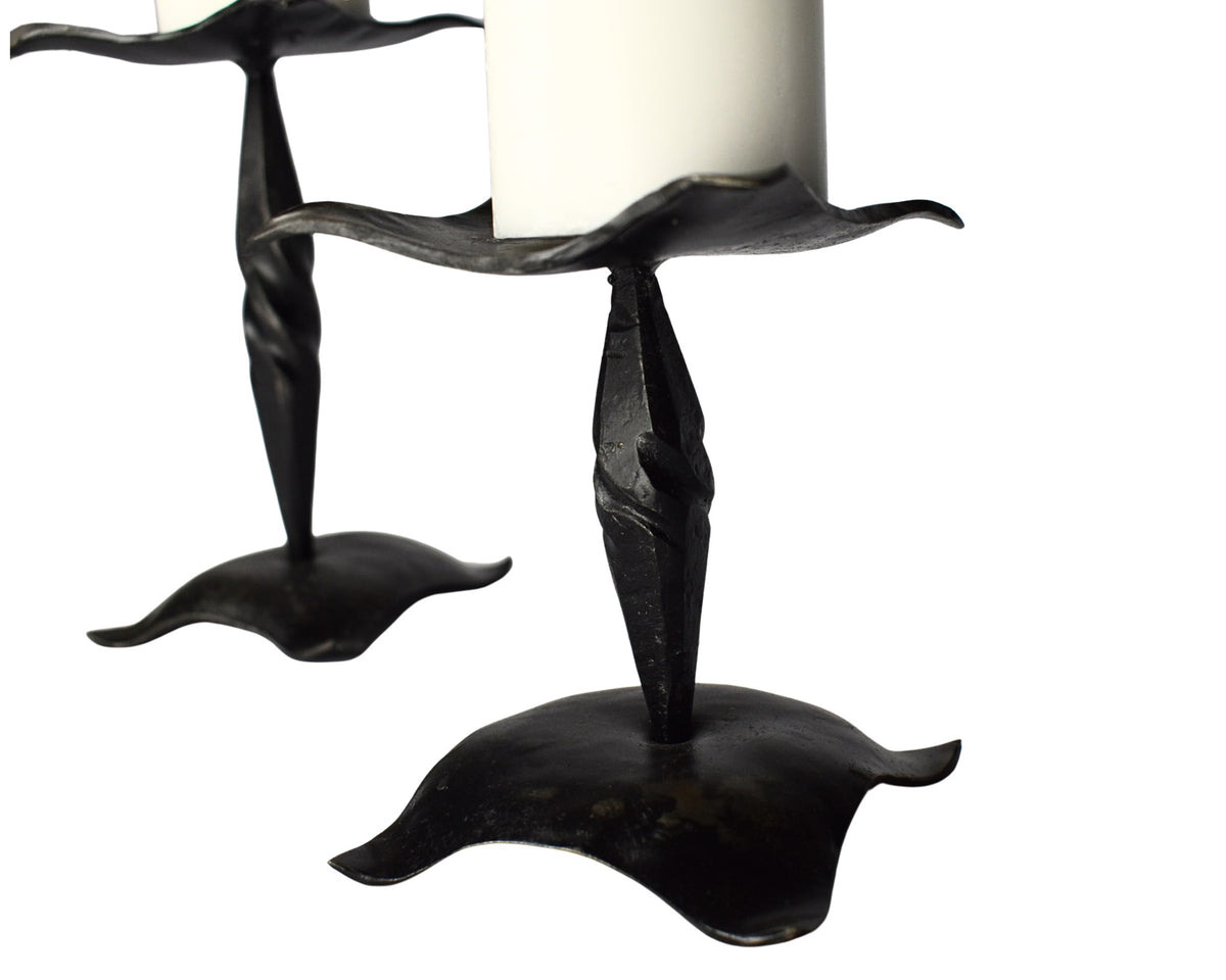 Forged Candle Holder