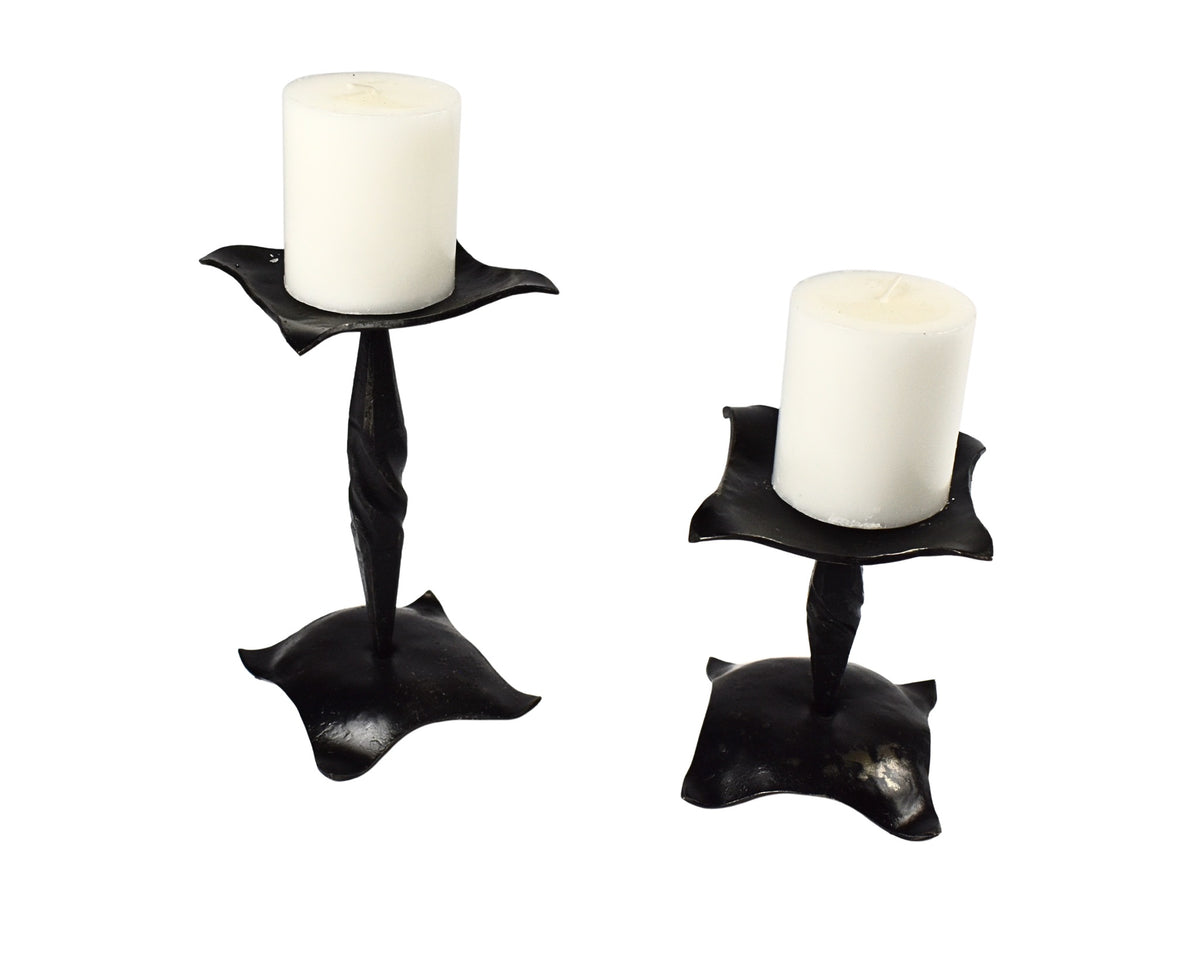 Forged Candle Holder