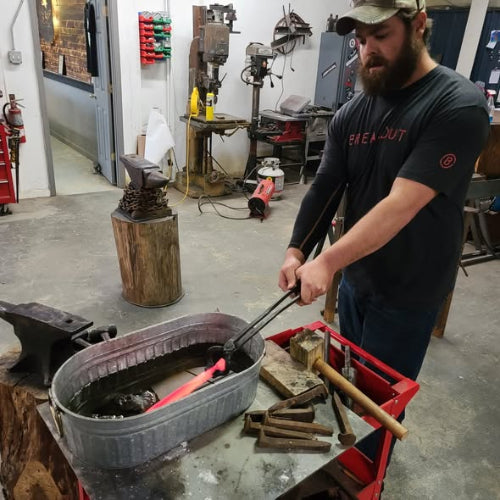 Railroad Spike Knife Class