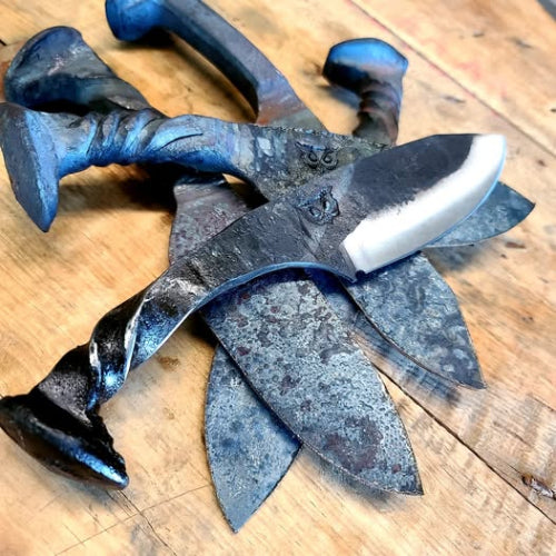 Railroad Spike Knives