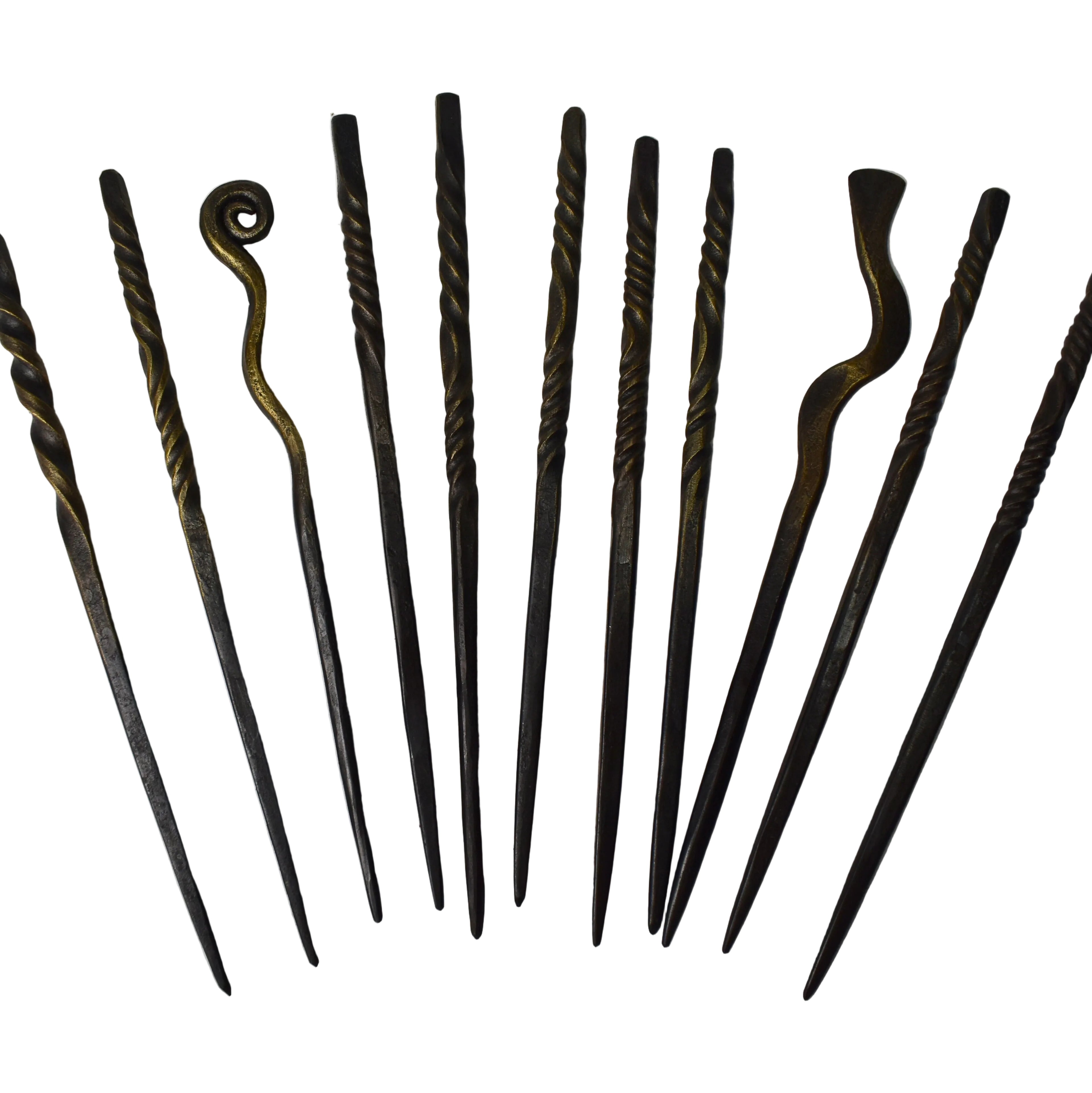 Sentinel Hair Pin – Hand-Forged Steel